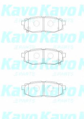 KAVO PARTS bp8023 -  Комплект тормозных колодок, дисковый тормоз